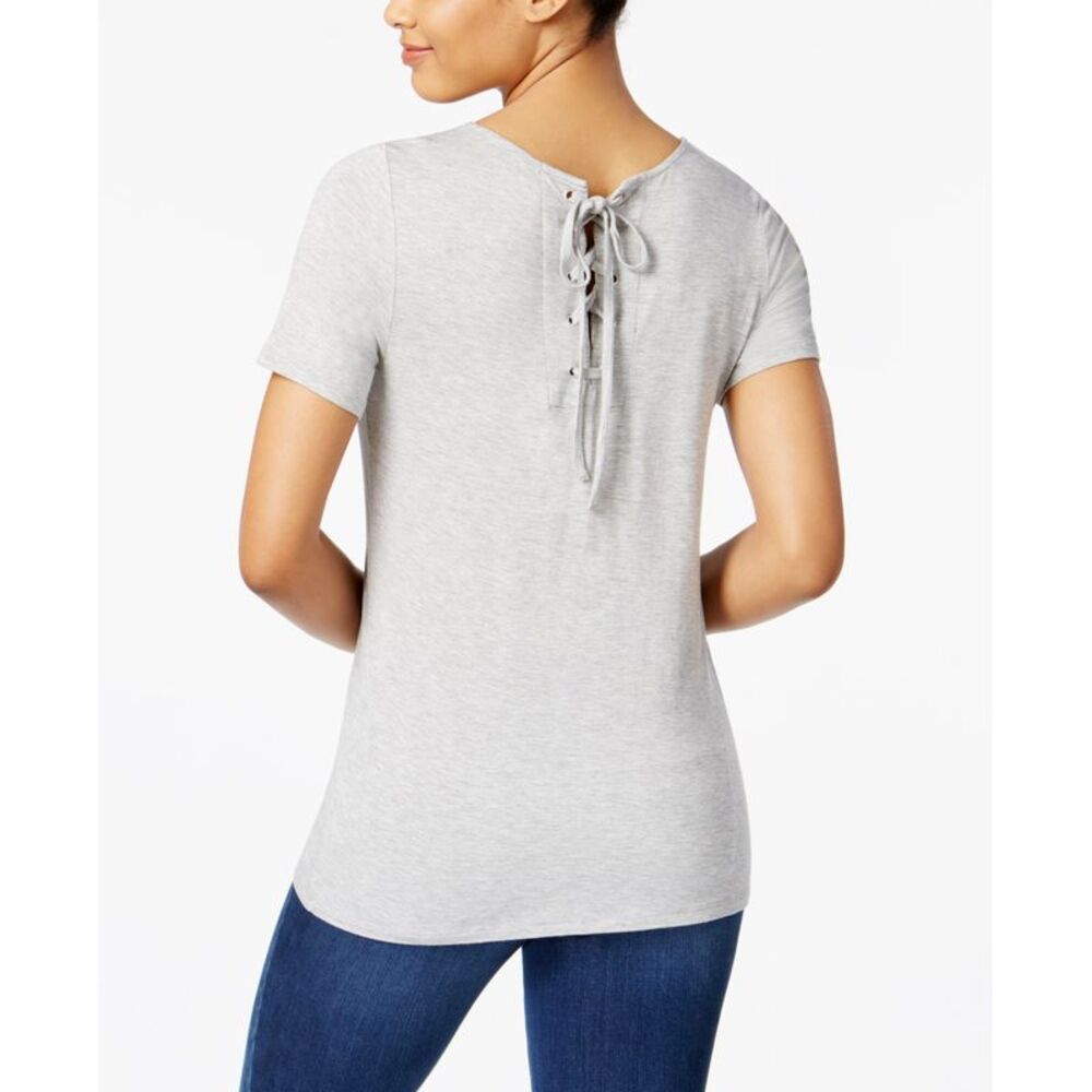 G.h. Bass Co. Lace Up Back T-Shirt